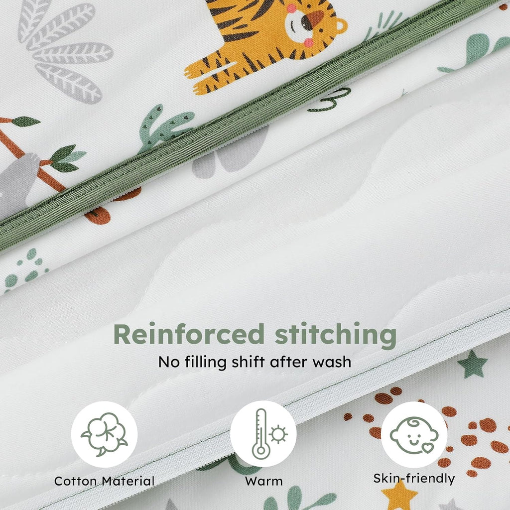Sleep Sack 2.5 TOG Winter Cotton Wearable Blanket with Way Zipper, Warm Soft Sleeping Bag