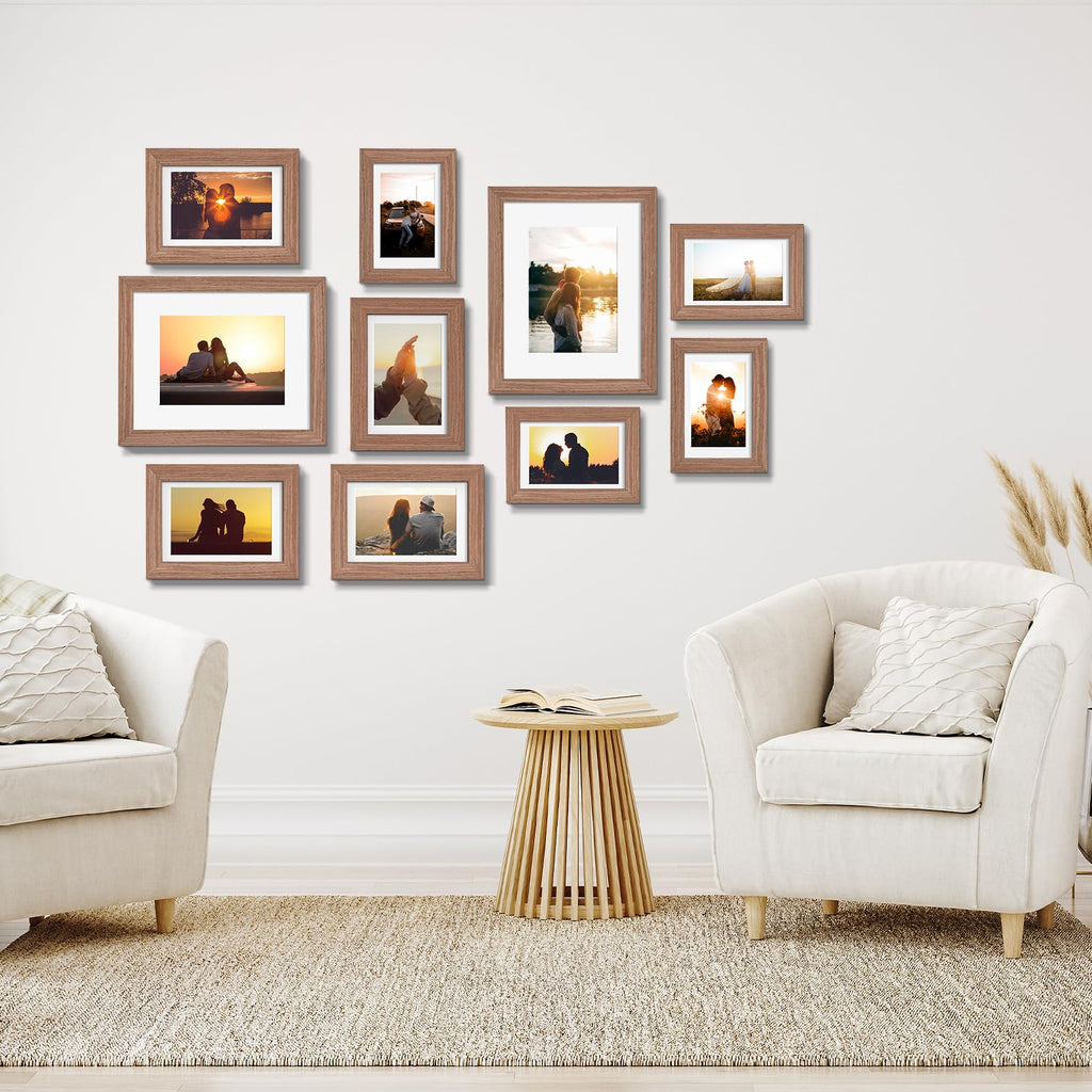 Picture Frames Collage Wall Decor, Gallery Wall Frame Set of 10