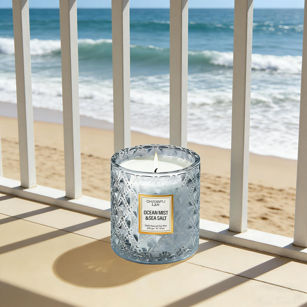 Summer California Mist Ocean & Sea Salt Candle, 8.1 oz