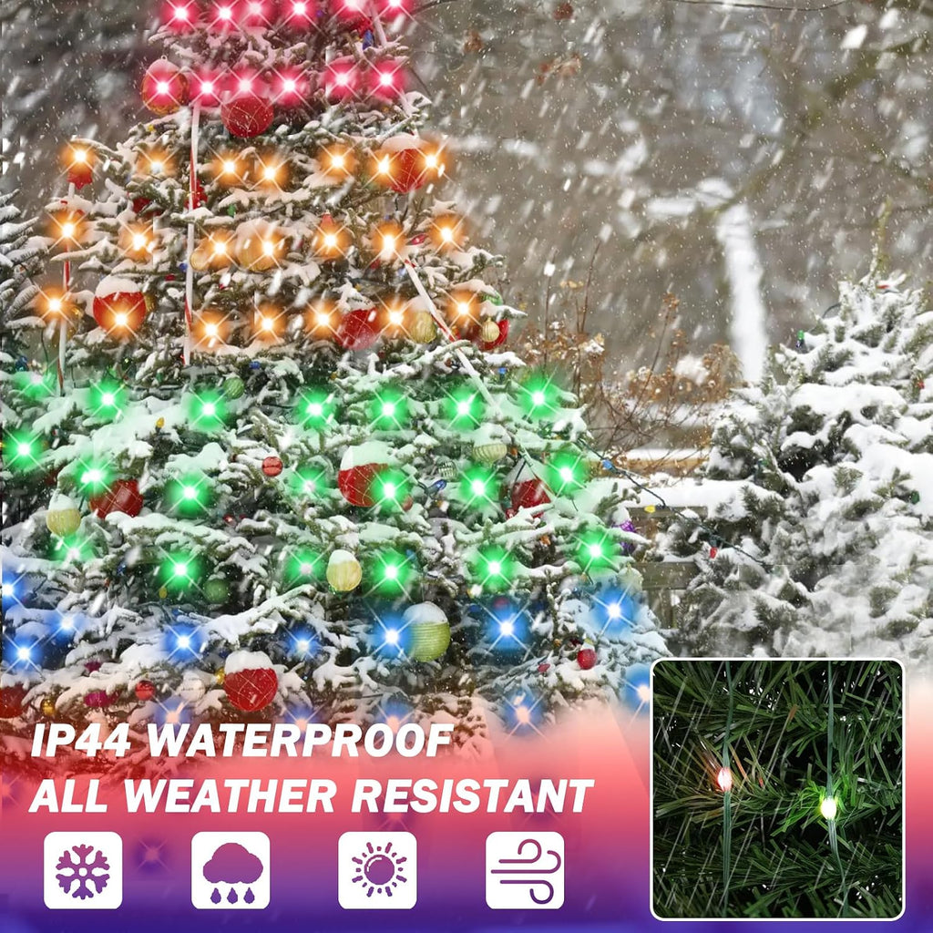 Smart Christmas Tree Lights 400 LED with APP & Remote Control