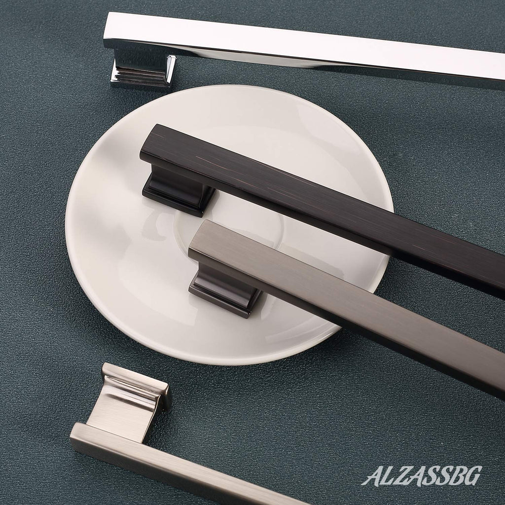 3-3/4" Brushed Black Nickel Cabinet Pulls 10 Pack, AL3061BBN