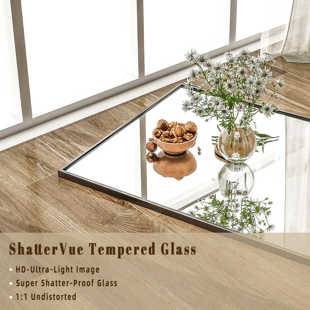 Full Length Mirror with Stand, 65"x24" Floor Mirror