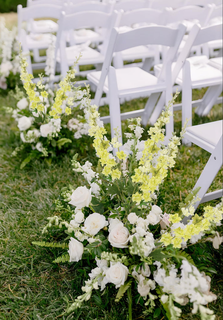 9Pcs Artificial Flowers Combo Clematis Greenery Stems, 33.5" Long Stem Larkspur for Wedding Centerpieces, Bridal