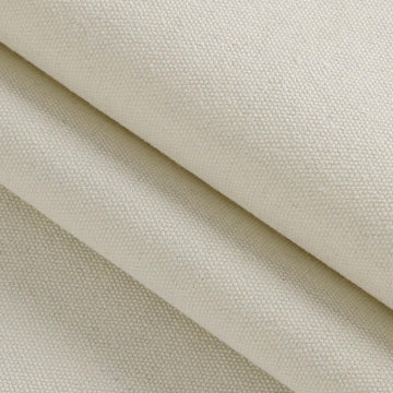 12oz Heavy Duty Canvas Fabric, 59" W Natural Cotton Duck Cloth 1 Yard