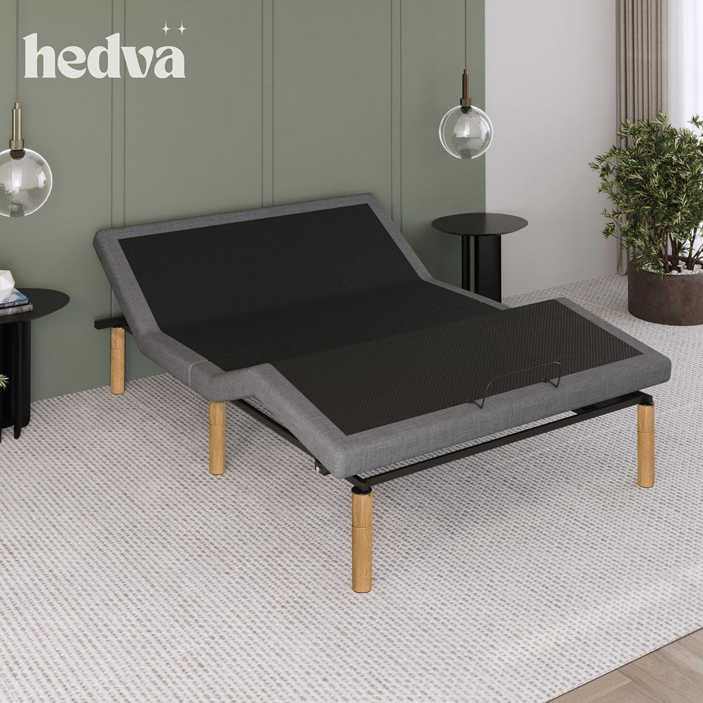 Queen Adjustable Bed Frame, Head & Foot Incline, Zero Gravity, Massage, Anti-Snore, 4 USB Ports, LED Under-Bed Light