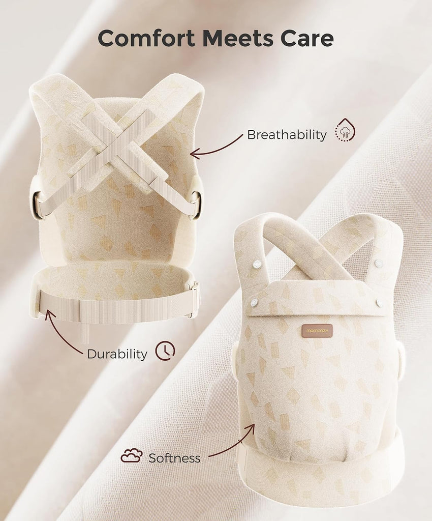 PureHug Baby Carrier - Ergonomic, Cozy and Lightweight for 7-45 lbs