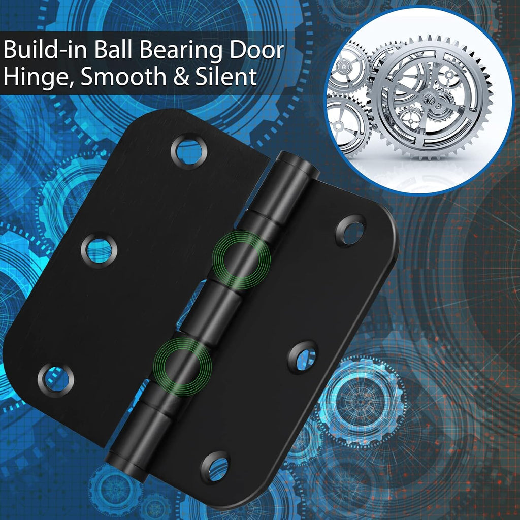 Stainless Steel Door Hinges, 3.5''X 3.5'' Ball Bearing Hinges