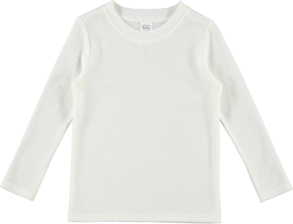 Pack Baby/Toddler Boy Long Sleeve Shirt - Basic Tshirt Tops, Light Undershirt - Solid & Striped Tees for Boys