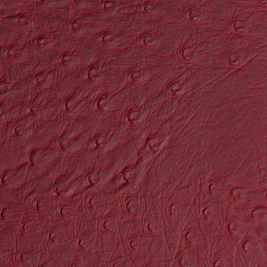 Ostrich Faux Leather Fabric, Embossed Vinyl, Textured Craft DIY and Upholstery PU Pleather - Individual 1 Yard Cut