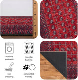 30"x120" Rug - Machine Washable Runner Rug with Non-Slip Backing, Ideal