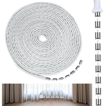 Curtain Weighted Tape, Drapery Weight Rope Leaded Weighted Drapery Tape Weighted Lead Rope Increase Drapery Weights