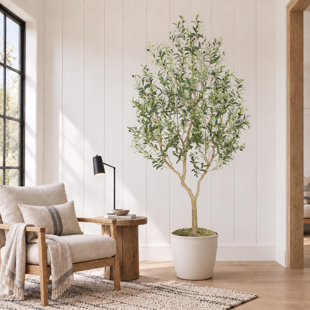Faux Olive Tree lz (1, 8.0ft)