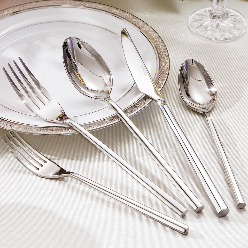 20-Piece Silverware Set, 18/10 Stainless Steel
