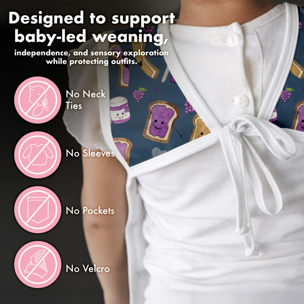 PBJ Pals Cooking Crafting Bib Smock Preschool 3-5