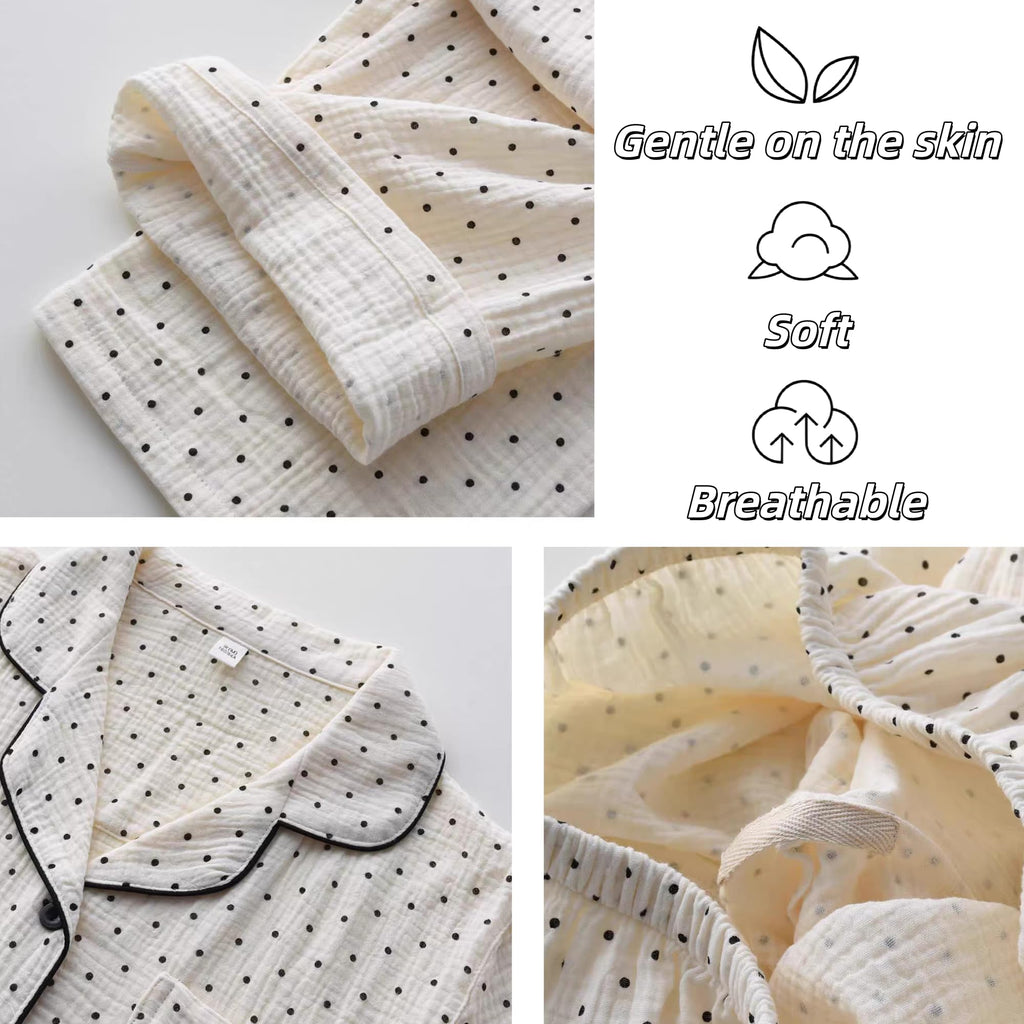 100% Cotton Double Gauze Fabric by The Yard - Soft Breathable Muslin Cloth for DIY Sewing, Dressmaking, Towels