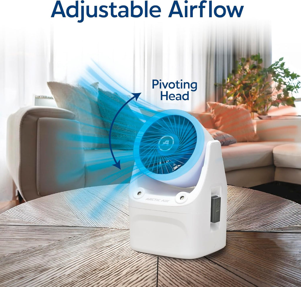 Ice Jet X3 Portable Air Cooler,Dual Mist Modes, Up to 8-Hour Cooling Time, 3