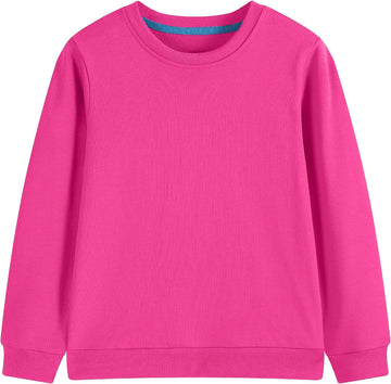 Cotton Boys Girls Sweatshirts Pullover Thin Sweatshirts for Kids Age 2