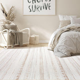 10x14 Area Rugs Living Room: Washable Boho Large Neutral Modern Soft Stain Resistant Farmhouse Indoo