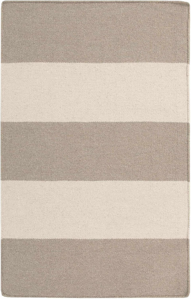 Winchester Wool Living Room, Bedroom Area Rug - Striped - Traditional Transitional Modern Contemporary Minimalist
