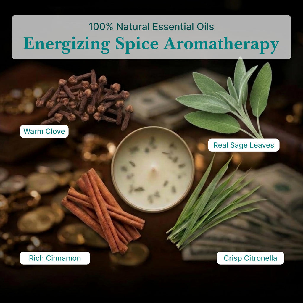 Money Manifestation Tin for Cash Flow Boost, 6oz