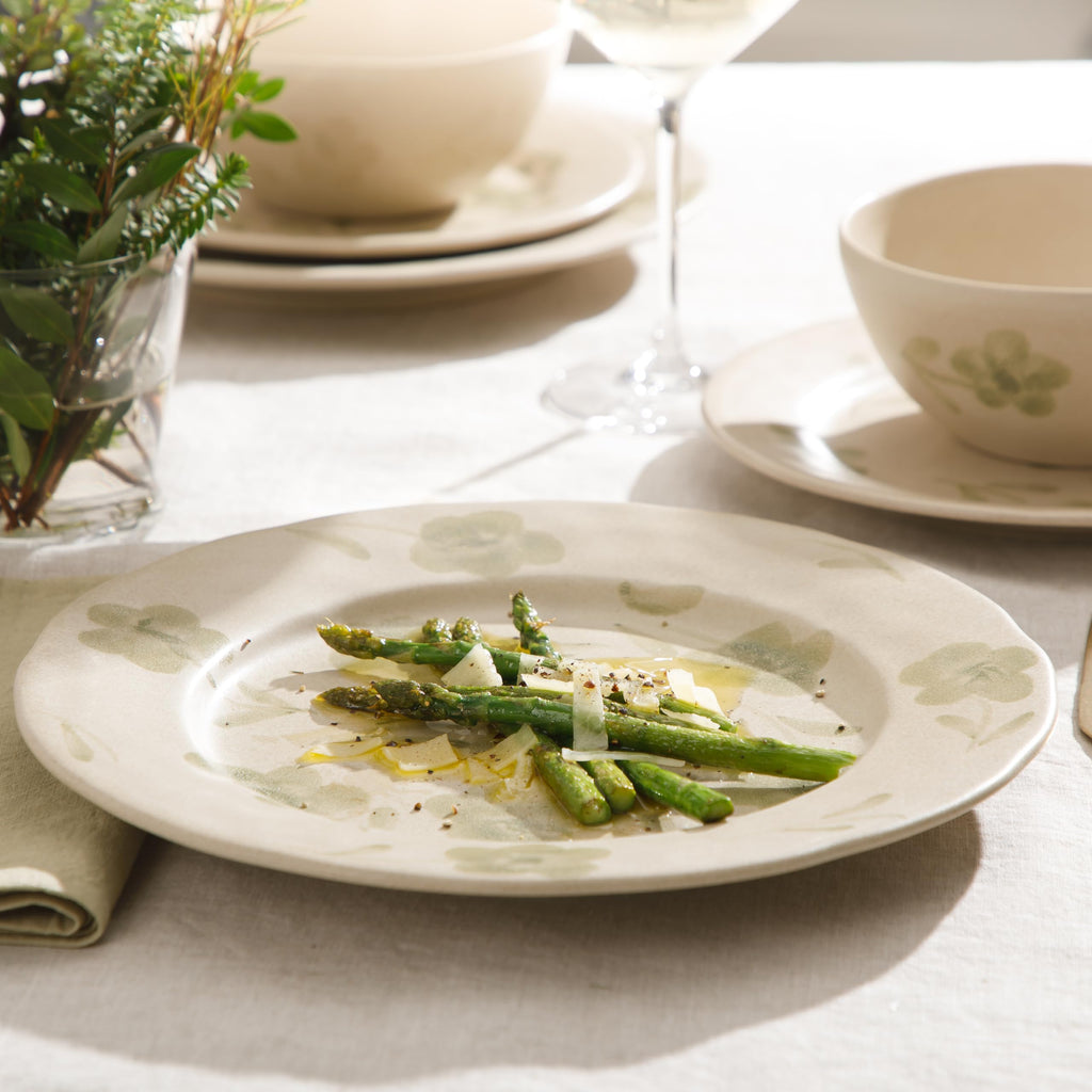 2 Time Oprah's Favorite Things - Made in Portugal Hand Painted Dinnerware Set - Porto Petals 12 Piece (Service for 4)