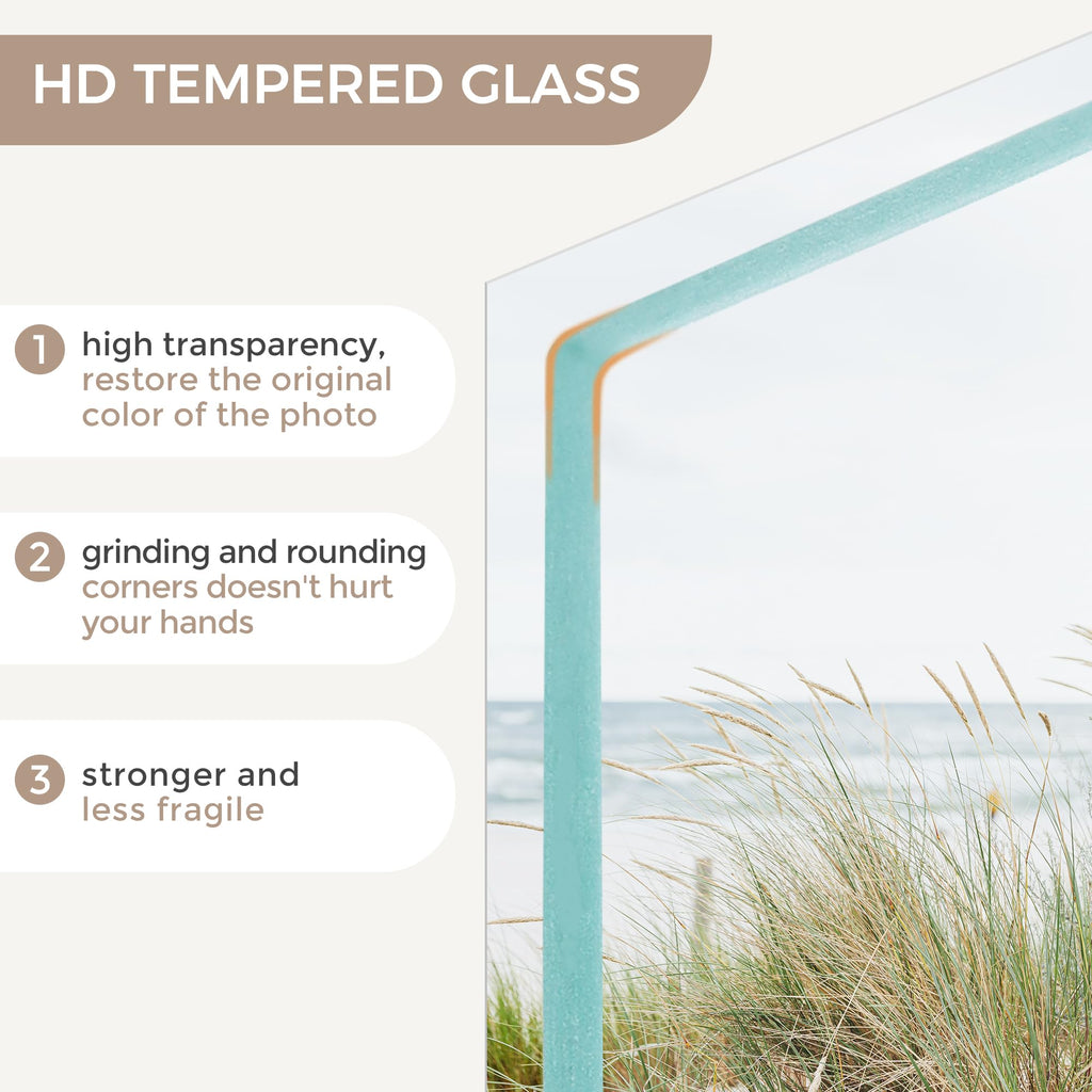 16x16 Solid Wood Square Frame | Matted for 12x12 Picture | Tempered Glass and Hanging Hardware Included | Navy Blue