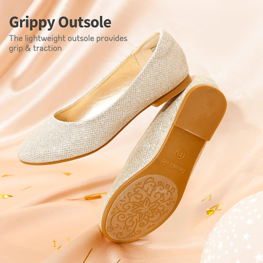 Girls Ballet Flats Dress Shoes