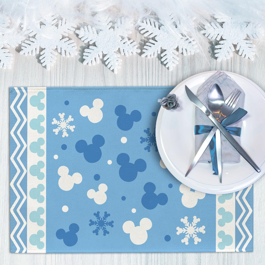 Winter Blue Placemats Set of 4