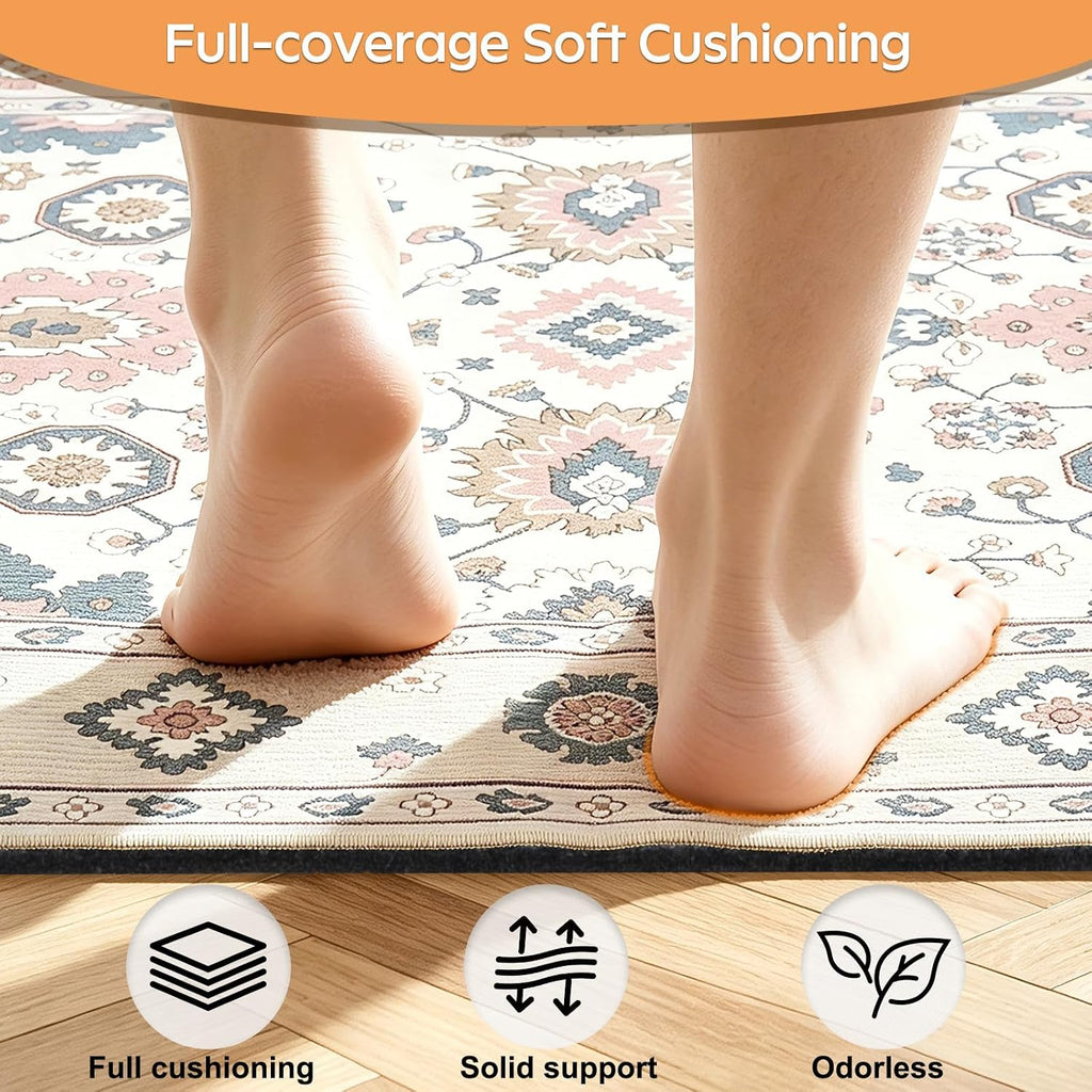 Felt Rug Pad - 1/8 8x10 Thick Foot Extra Large Area Liner for All Floors and Trims, Thick Pad for Hardwood Floors