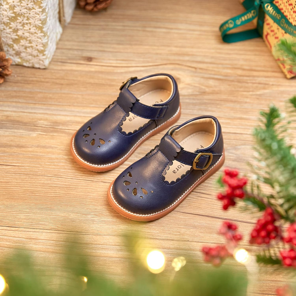 Toddler Little Girl Mary Jane Dress Shoes - Ballet Flats for Girl Party School Shoes