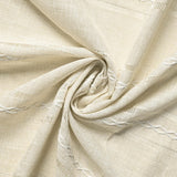 Beige Cotton Blend Tablecloth 60×84 Inch Rectangular, Farmhouse Style, Wrinkle Resistant Washable Ta