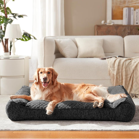 XL Orthopedic Dog Bed for Large Dogs Up to 80lbs
