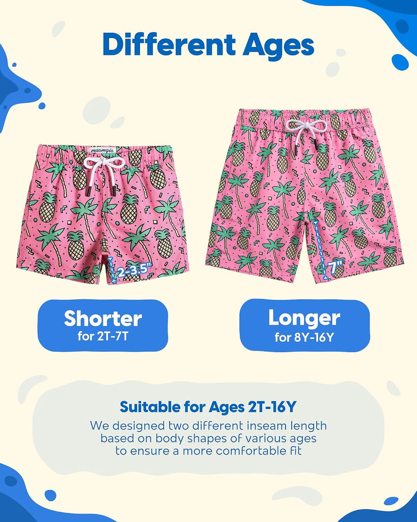 Boys Swim Trunks Toddler Swim Shorts Little Boys Bathing Suit Swimsuit Toddler Boy Swimwear