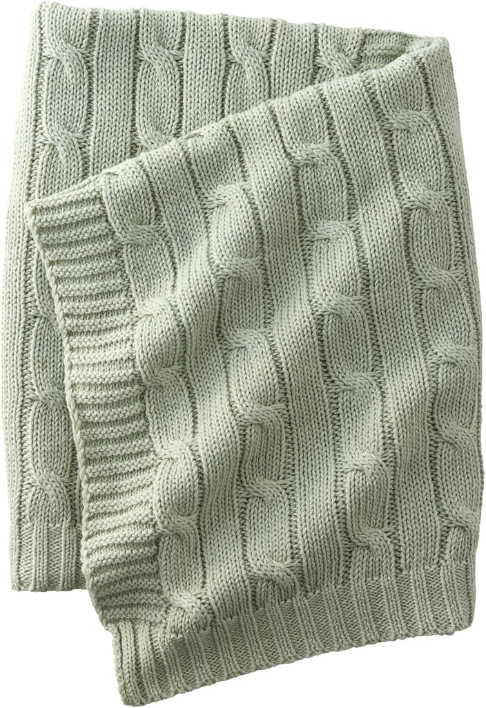 Sparrow Sweater Knit Blanket 100% cotton Baby Nursery, 30*40 Inch