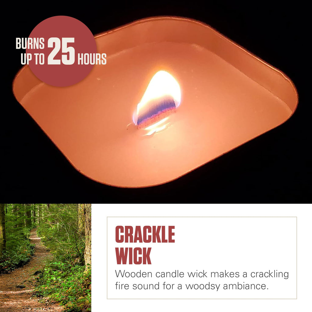 Scented Tin Citronella - 3 Pack, S'Mores, Pine and Campfire