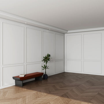6set Peel and Stick Wall Molding Kit 3D Premade, 39x63in