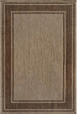 Outdoor Rug 5x7 Modern Bordered Area Rugs for Indoor and Outdoor Patio Deck Porch Garden Waterproof 