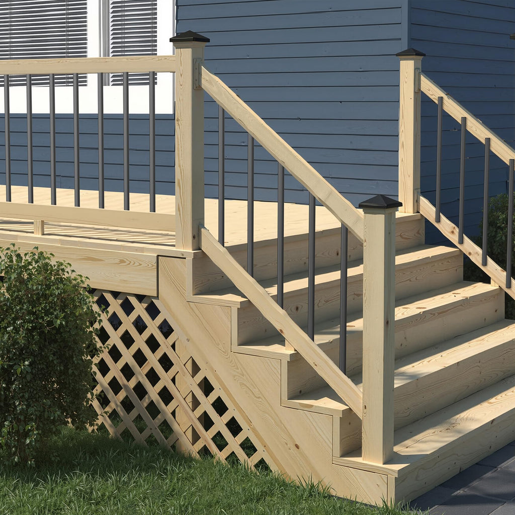 70 Pack Deck Balusters 38" Staircase Baluster for Deck Systems