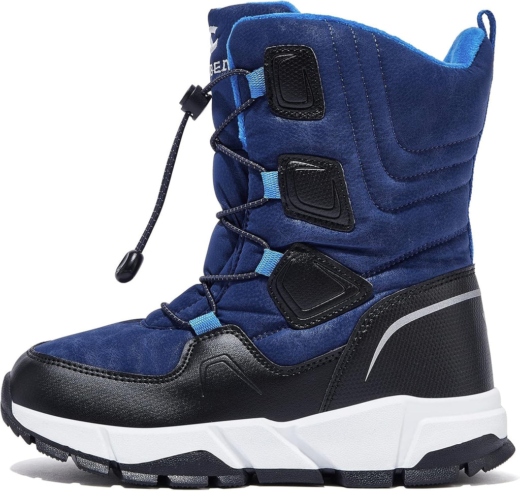 Kids Snow Boots Boys Girls Mid Calf