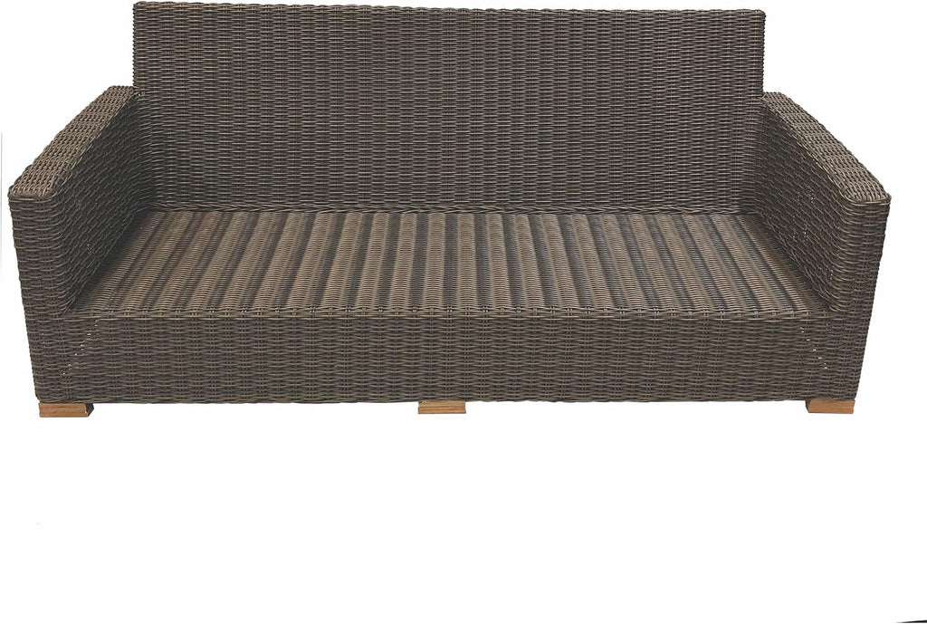 Sanibel Deep Seating Wicker Sofa, Frame Only (SBS3FO)