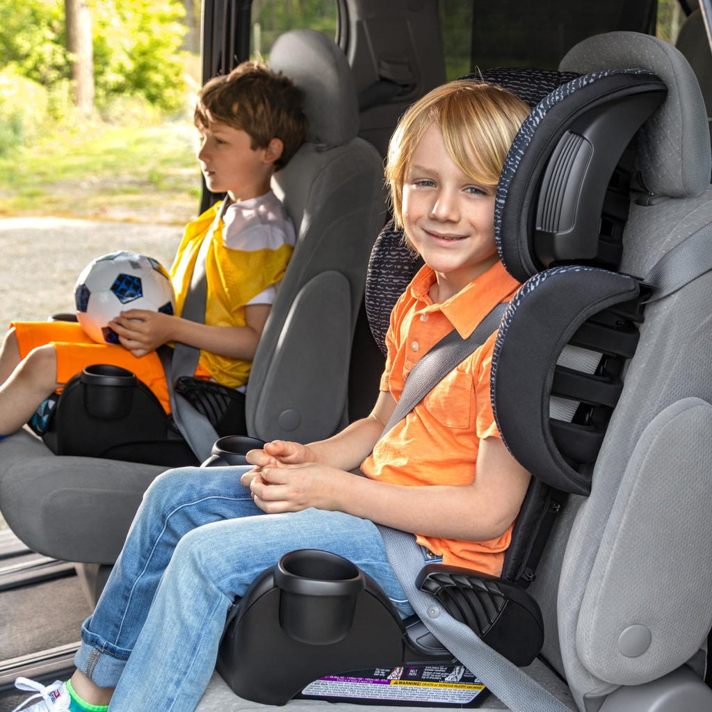 Evenflo GoTime LX Booster Car Seat (Chardon Black)