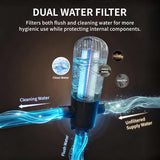 Smart Toilet Auto Open & Close One Piece Tankless Toilet with Bidet Built in Auto Flush Warm Water Air Dryer Heated