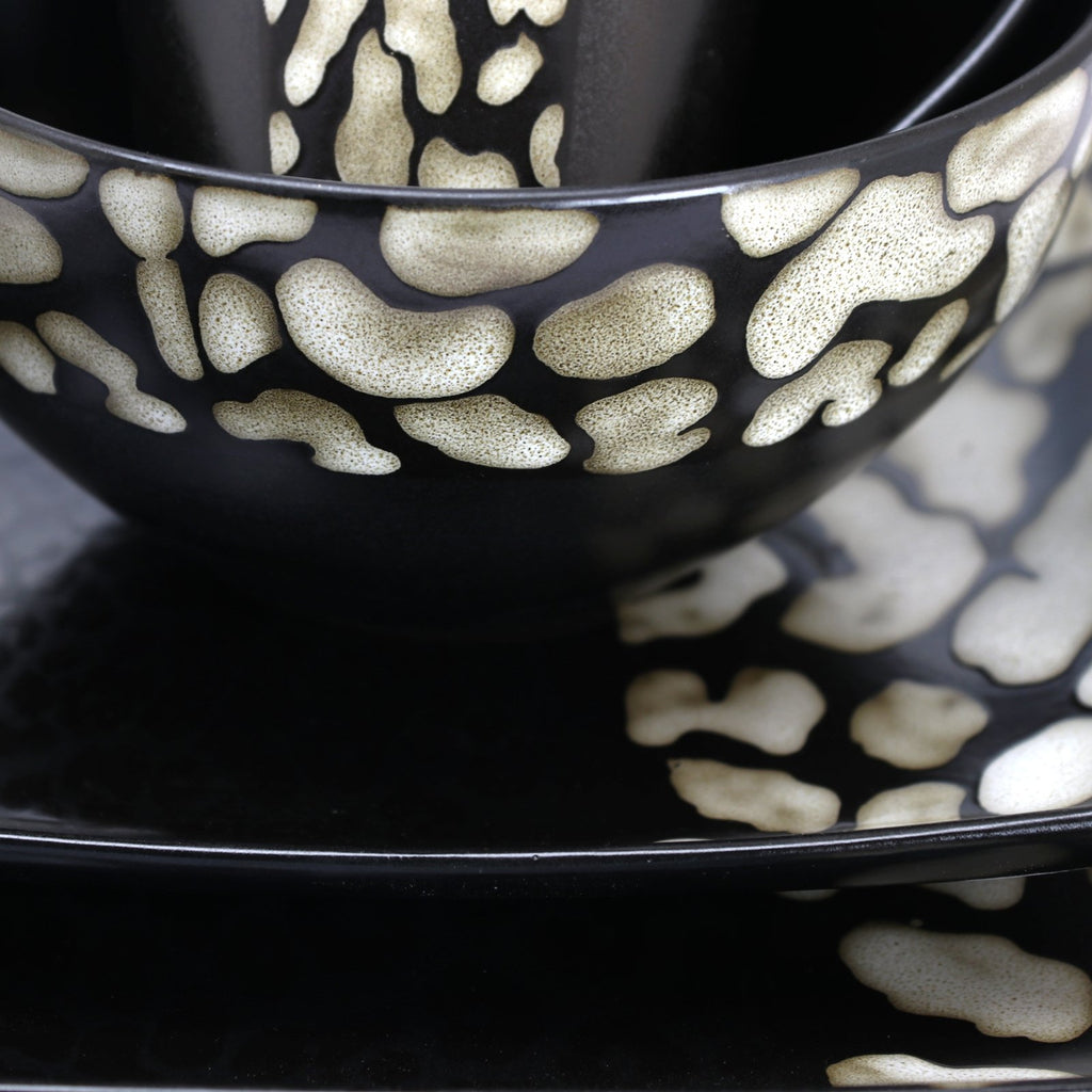 S Savannah 16 Piece Stoneware Dinnerware Set