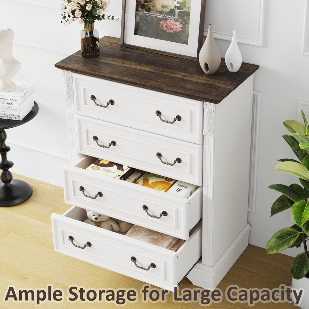 Farmhouse 4 Drawer Dressers