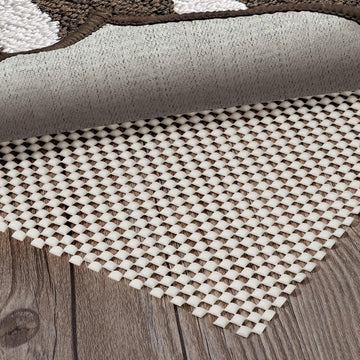 Non Slip Rug Pad Rug Gripper for Hardwood Floors, Extra Thick Non Slip Mat Under Carpet (8'x10') - Set of 80