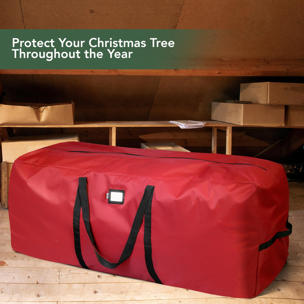 Cheer Christmas Tree Storage Bag Waterproof 7.5ft Red