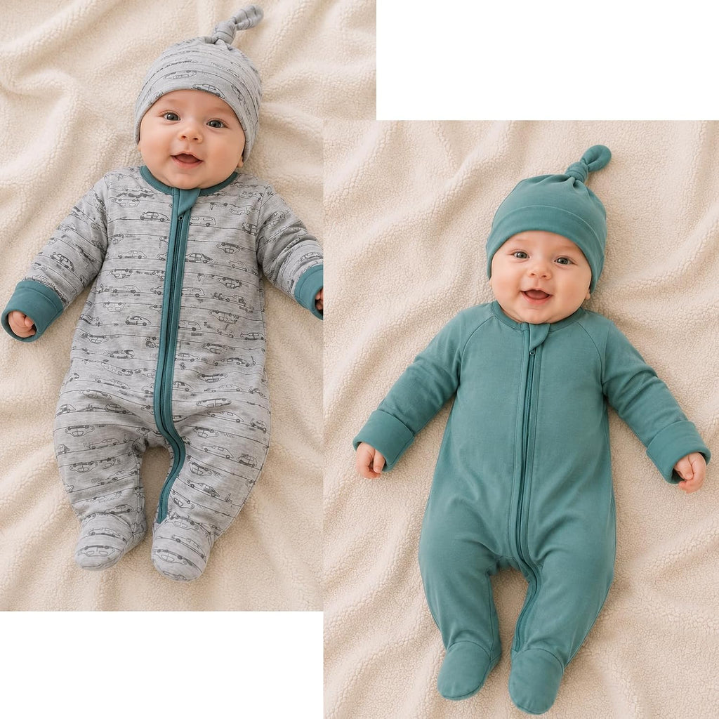 Organic Cotton Unisex Baby Layette Registry Clothes Set