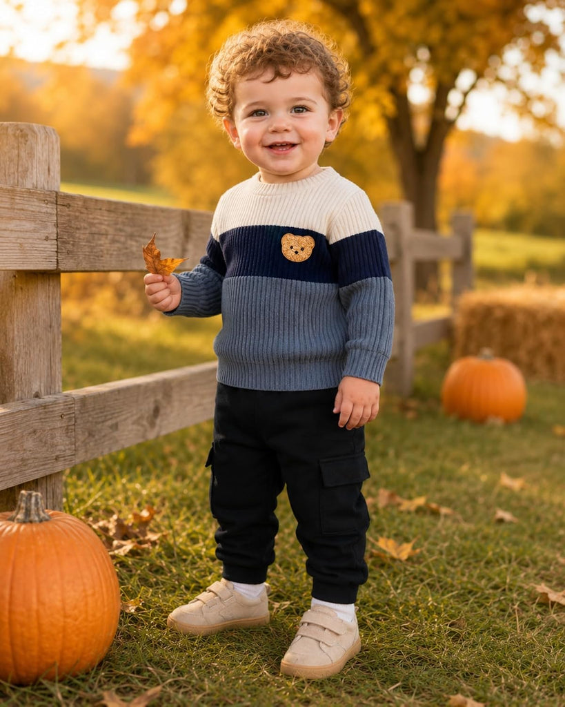 Toddler Boy Clothes Fall Winter Outfit Sweatshirt Pants Set