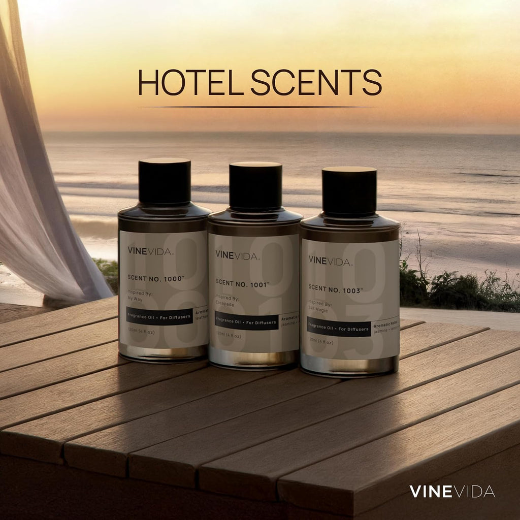 (32oz) Hotel Fragrance Diffuser Oil - Hotel Scents - Cold Air Diffuser Oil - Essential Oil - Scent Inspired - Set of 32