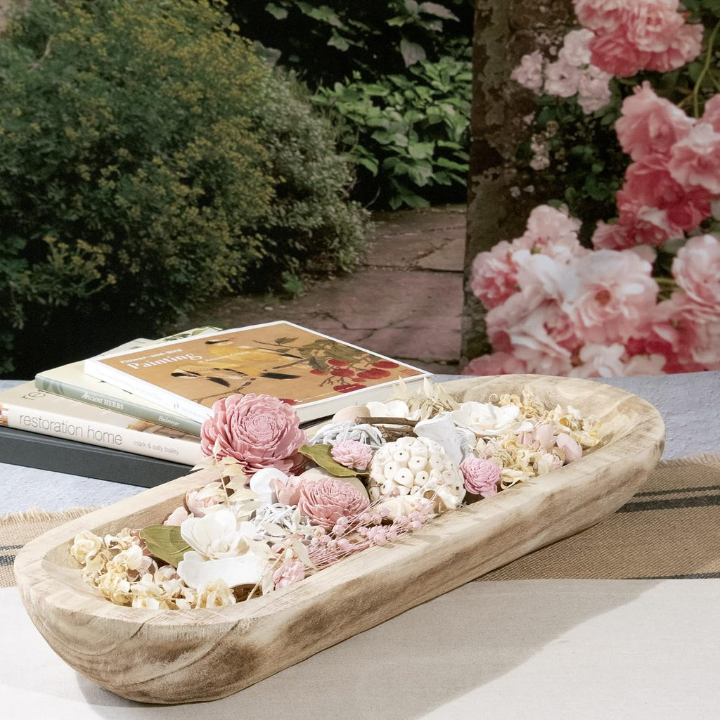 Maison Box Fragrance Potpourri Decorative Vase & Bowl Filler Home Décor (Pink Jasmine)